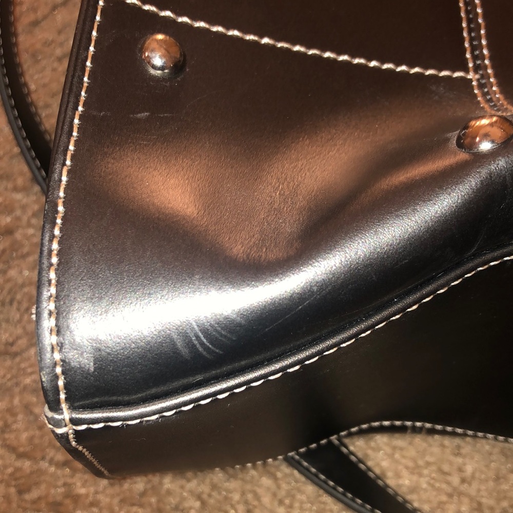 Gray Wilsons Leather Large Purse Laptop Bag